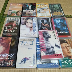 洋画ビデオテープ VHS 13本まとめ売り レンタル落ち / 日本語吹き替え / 同一タイトル有り コーエン兄弟 デンゼル・ワシントン