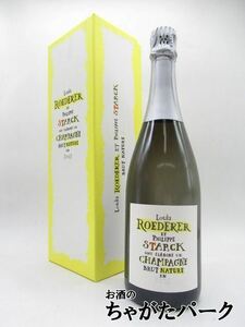 ルイ ロデレール フィリップ スタルク ブリュット ナチュール エディション 白 2009 箱付き 並行品 750ml