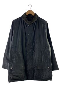 Barbour◆80-90s/旧3ワラント/イングランド製/リペア/カバーオール/-/コットン/BLK