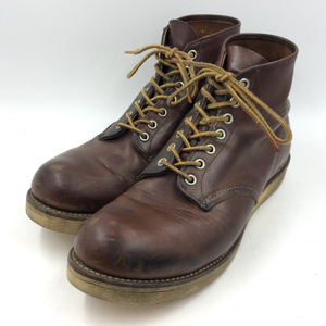 【中古】RED WING 9111 6インチ クラシックラウンド サイズ：9D(27cm) ラフ＆タフ レッドウィング ブーツ[240024487046]