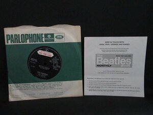 ７インチ★BEATLES★Lady Madonna UK Parlophone オリジナル　プロモ盤　インサート