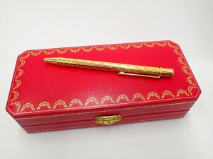 ◆◇Cartier　カルティエ　2C　ハッピーバースデー　ボールペン　ピンクゴールドカラー　筆記確認済　ケース付き◇◆