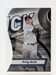 2024 Topps Stadium Club Chrome Mickey Mantle ミッキー・マントル ヤンキース インサート スタジアムクラブ トップス スタクラ 12