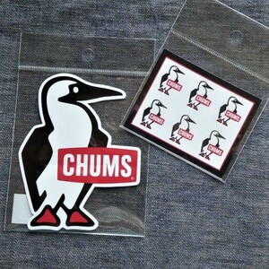 2枚セット CHUMS ステッカー CH62-1622 CH62-1621 新品 防水素材