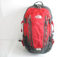 中古 ザ ノース フェイス THE NORTH FACE ビッグショット バックパック リュック レッド グレー ユニセックス