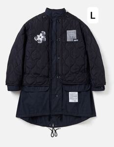 NEIGHBORHOOD X YOHJI YAMAMOTO . FIELD PARKA SHELL&LINER L モッズコート　ネイバーフッド　ヨウジヤマモト