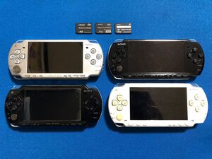 PSP 本体 4台セット ジャンク まとめ売り 