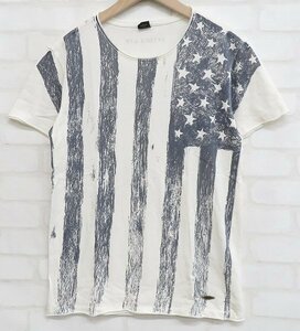 6T5634【クリックポスト対応】アヴィレックス 星条旗 半袖Tシャツ AVIREX