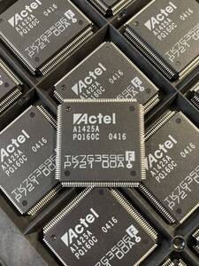 K6。ACTEL A1425A-PQ160C(10個) 新品同様。未使用.