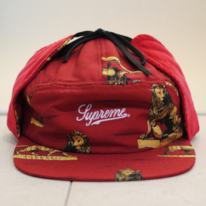 SUPREME LIONS TRAIL HAT CAP シュプリーム 赤