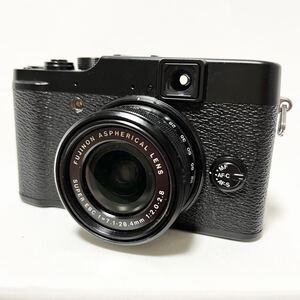 【597】FUJIFILM フジフィルム X10 ブラック コンパクトデジタルカメラ 動作未確認