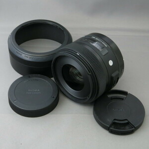 【美品】SIGMAシグマ　キヤノンEF用30mmF1.4DC(A)　CanonキヤノンEFマウント(キャノン）★NO.6048