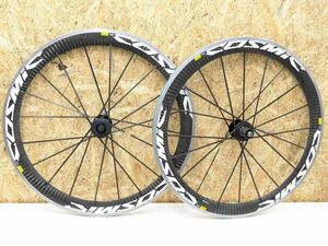 Mavic マビック Cosmic SR カーボン　アルミクリンチャー　シマノ11sフリー　700c 公称1595g　50mmハイト ホイール HO240905A