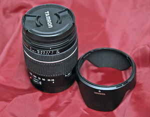 タムロン AF 28-200mm F3.8-5.6 MACRO XR [IF] キャノン用　中古極美品新品フード、フィルター付属