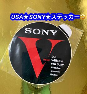 SONY ★USA★ステッカー♪