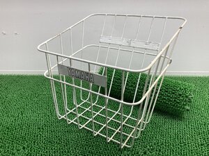 フロントバスケット ヤマハ 純正 中古 バイク 部品 パッソル2 パッソーラ アクティブ チャンプアクシス カゴ オプション 車検 Genuine