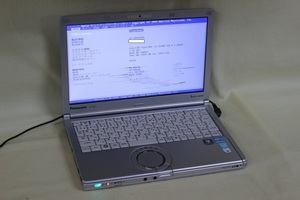 ジャンク品ノートパソコン Panasonic Let