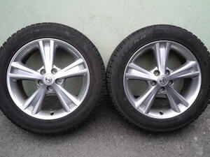 HARRIER 60 30ハリアー純正アルミ +35 5H 235/55R18バリ山スタッドレスグッドイヤーラングラー IP/N VANGUARDヴァンガード RAV4 LEXUS NX