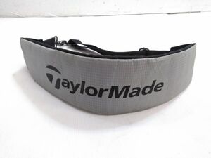 ◇送料無料 taylormade テーラーメイド キャディバッグ用 ショルダーパット ゴルフ用品 グレー×ブラック パーツ 1125-31A @60◇