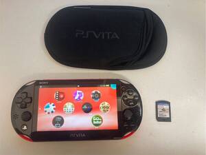 PSVITA PCH-2000 本体 ジャンク/SONY PS Vita専用メモリーカード 8GB PCH-Z081J/プロ野球スピリッツ2013