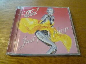 ステッカー付き国内盤★ エアロスミス / ジャスト・プッシュ・プレイ ★ AEROSMITH / JUST PUSH PLAY