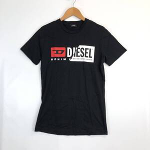 ディーゼル DIESEL DIEGO-CUTY ロゴ 半袖Tシャツ ブラック Sサイズ コットン