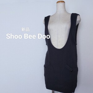 ☆未使用品　日本製　Shoo Bee Doo　ノースリーブ　チュニック　ニット　