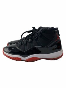 NIKE◆AIR JORDAN 11 RETRO/エアジョーダン11レトロ/ブラック/378037-061/29cm/BLK