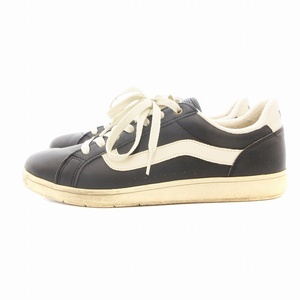 バンズ VANS サーフェイス Surface V2129 レザースニーカー ローカット US9 27cm 黒 ブラック /UO メンズ