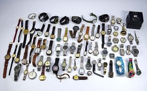 緑屋t■ 腕時計　まとめて 79点　SEIKO CASIO 等　手巻 含む　動作未確認　ジャンク品扱い　　mae/12-438/18-2#100