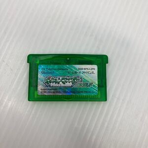 1円　エメラルド ポケットモンスター ゲームボーイアドバンス ソフト ソフトのみ GBA 箱説なし ゲーム　動作未確認 No.1-005-8