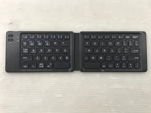 P/iClever/折りたたみ式キーボード/IC-BK06/Bluetooth/軽量/薄型/ワイヤレス/動作未確認/P9.2-87後