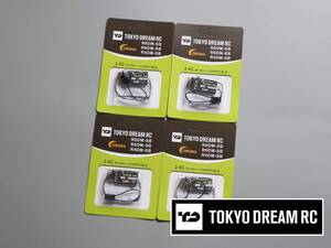 【TokyoDream】Corona R6DM-SB 6CH「S.BUS」受信機 4個セット 軽量・薄型 2.4G JR DMSS 互換 日本語説明書付 @03