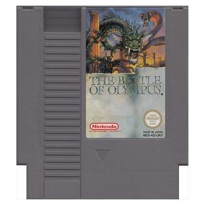 [欧州(UKV)版NES]The Battle of Olympus[ROMのみ](中古)　オリュンポスの戦い 愛の伝説