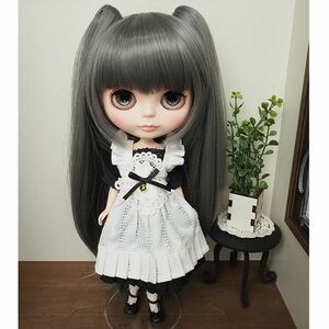 ブライス ウィッグ ネコ耳ツーテールGA 10インチ/ドール Blythe Pulip