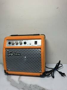 O2407-3025 TONY SMITH ギターアンプ GUITER AMPLIFIER TG-75 オレンジ 動作確認済み 汚れあり 中古 100〜120サイズ梱包予定