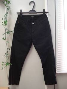 Vienus Jean ヴィーナスジーン☆スリット入七分丈デニム XS