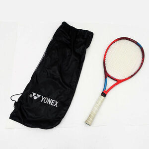 ★ YONEX ヨネックス VCORE 100L ブイコア 100エル 硬式テニスラケット レッド ケース付き 中古 (0220491929)