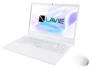 新品 NEC LAVIE N15 N1515/AAW PC-N1515AAW-J 15.6型 Celeron 5205U HDD 約1TB メモリ4GB Office Windows 10 DVDドライブ