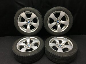 T26 スタッドレスタイヤ ブリジストン ブリザック RFT ランフラット 225/50R17 BMW 純正ホイール 17インチ 5H-120 7.5J+20 6776776 E60 E61