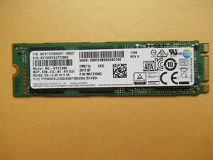 ★☆1円 ～スタート☆Samsung SSD CM871a M.2 2280 MZ-NTY2560 256GB 使用時間:7201H☆★