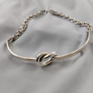 1円　ジョージジェンセン Georg Jensen　ブレスレット★　ブレスレット チェーンブレスレット 　付けやすい　★　シルバー925　SV　YA96 