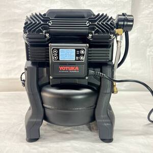 エアーコンプレッサー 100V 10L YOTUKA AC電源 オイルレス アルミタンク 最大圧力1.0MPa 静音 小型 軽量 YS-DC990-10 【293-3】