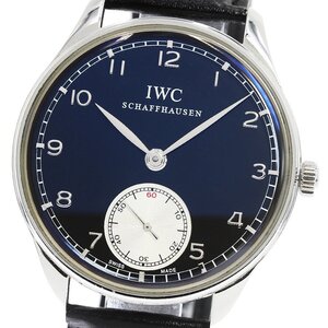 IWC IWC SCHAFFHAUSEN IW545404 ポルトギーゼ クロノグラフ 手巻き メンズ 良品 _793554