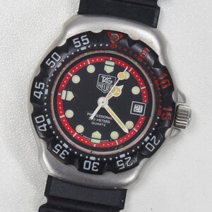 1円 可動品 腕時計 タグホイヤー TAG HEUER フォーミュラ1 374.508 クォーツ レディース ブラック 同梱不可