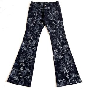 TORNADO MART shadow flower flare pants jeans denim Y2K LGB ifsixwasnine kmrii yasuyuki ishii 14th addiction roen goa sharespirit