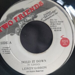 Leroy Gibbons / Hold It Down 