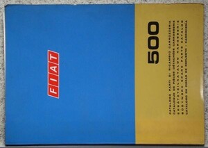 FIAT 500 BODYWAORK SPARE PARTS CATALOG