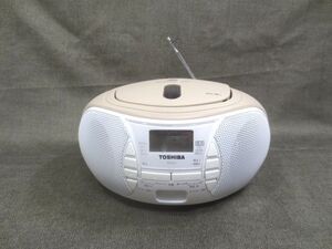 ◆東芝 TOSHIBA TY-C11 CDラジオ 良品◆CD-R CD-RW再生 ワイドFM AM/店舗 音楽 英語 勉強