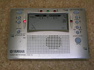 YAMAHA　TDM-70　Tuner-Metronome　チューナー＆メトロノーム　未チェックにつき　ジャンクで(6290e)